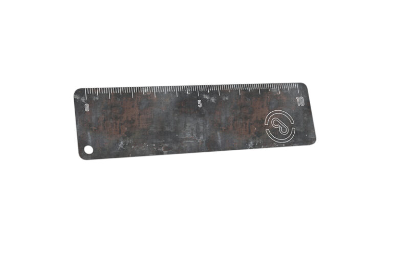 Righello 10 cm in metallo